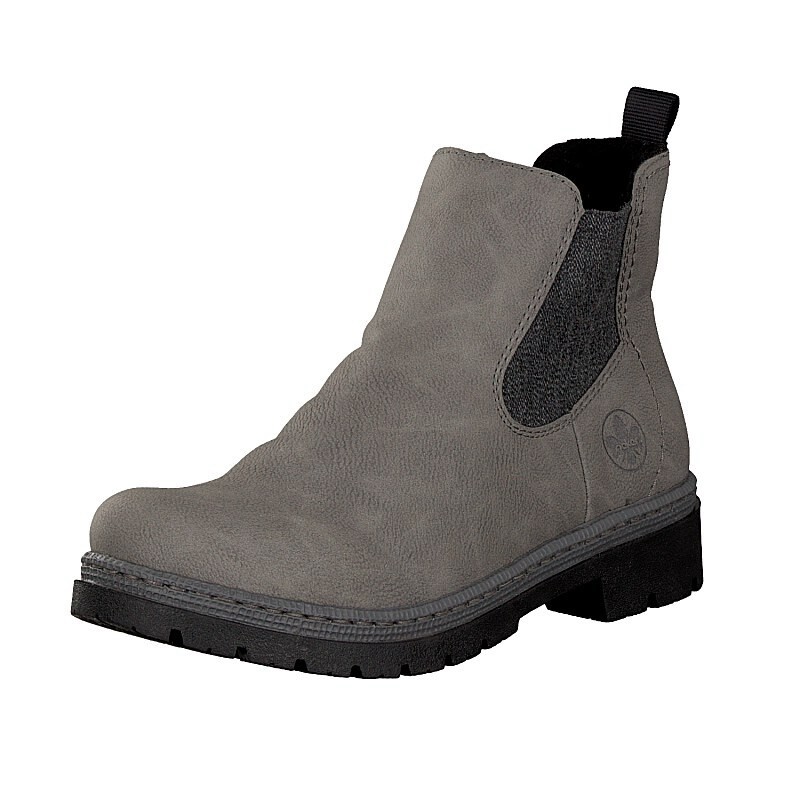 Botas Rieker Y9460-40 Para Mulher - Cinzentas